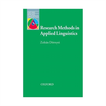 Research Methods in Applied Linguistics