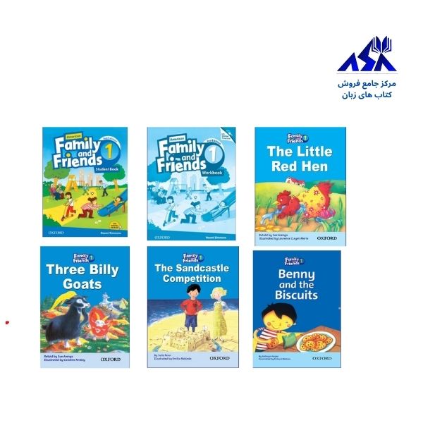 پک کتاب فمیلی1 امریکن و داستان ها سایز وزیری