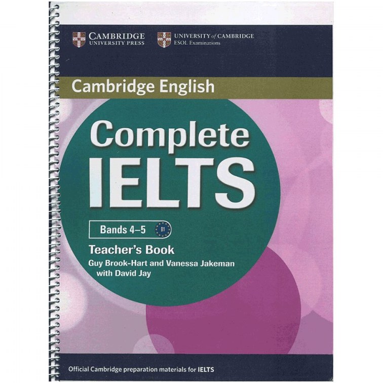 کتاب معلم کامپلیت ایلتس Complete IELTS Bands 4-5 Teacher's Book